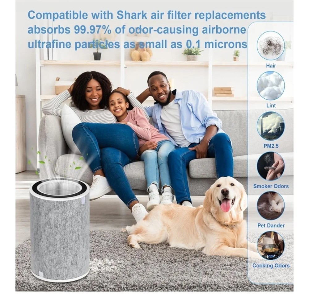 For Shark Air Purifier.Filter PH202 HP201, HP200 Filter 1 Pack See Description
