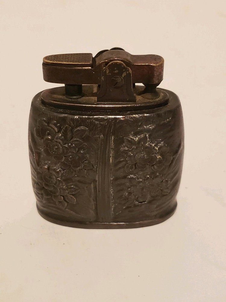 Copper Dragon Lotus Lighter Unsigned