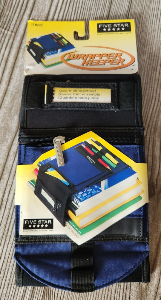 Five Star Wrapper Keeper Books Supplies School