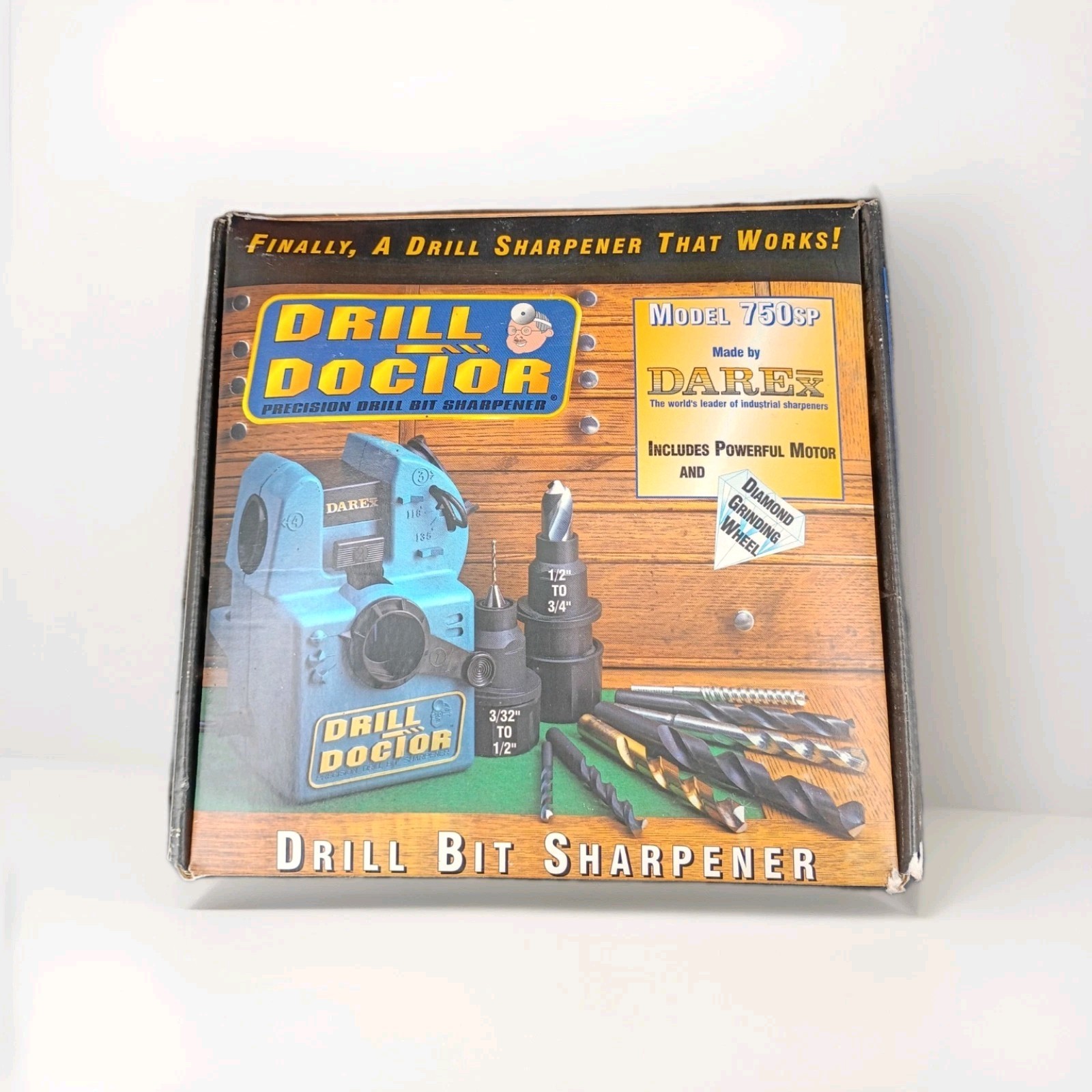 Drill Doctor 750SP Professional Drill Bit Sharpener w/Chucks Tested