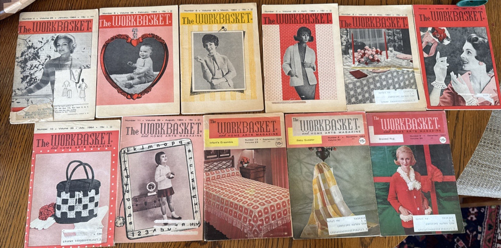 11 1964 Work Basket Craft Booklets
