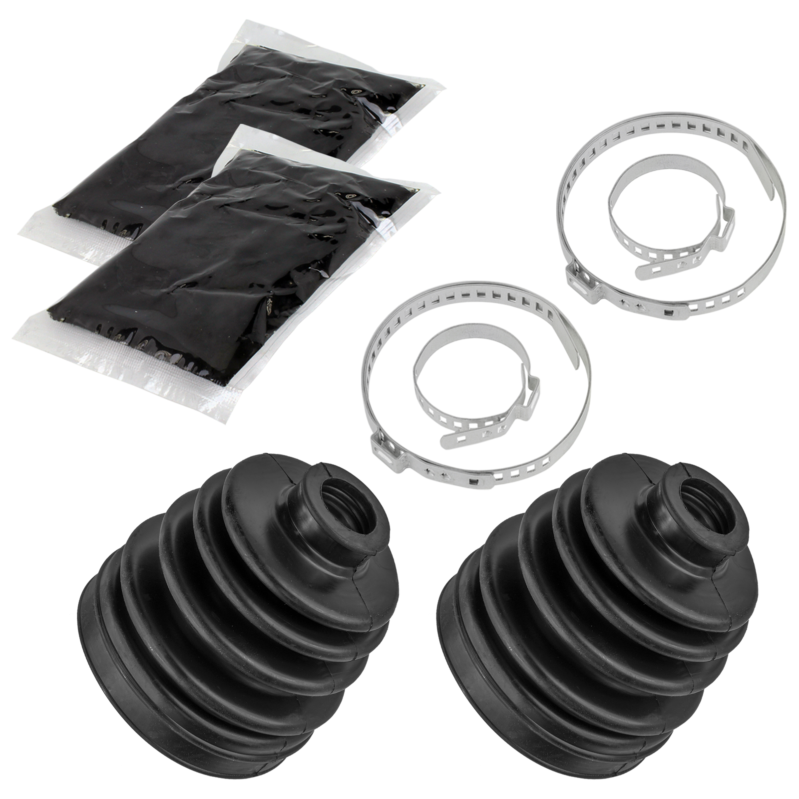 Rear Axle Inner And Outer CV Boot Kits for Polaris Sportsman 500 4X4 HO 1999-05