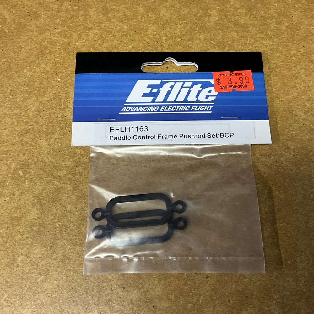 Blade E-flite  (EFLH1163) Paddle Control Frame Pushrod Set: BCP NIB
