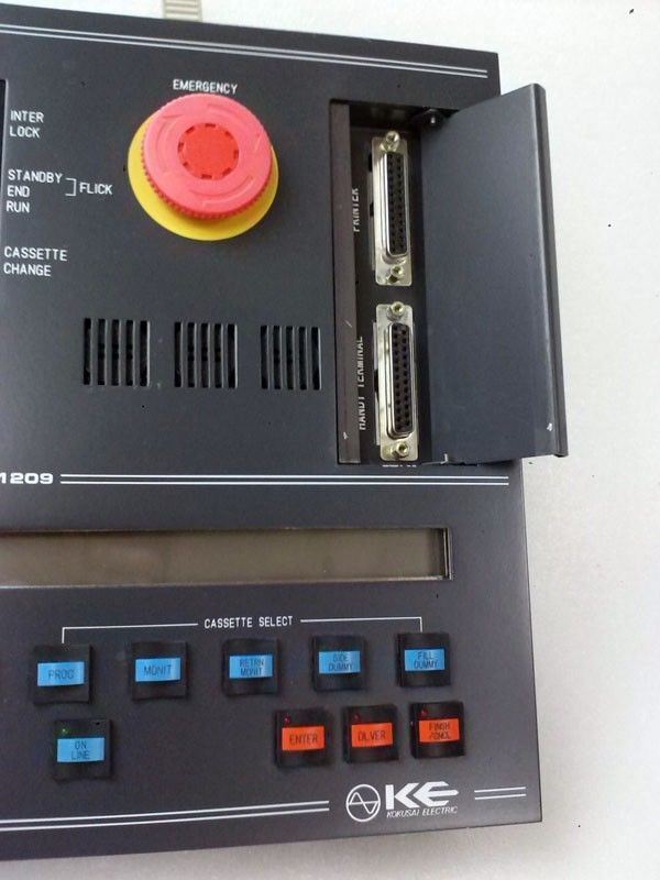 Kokusai CX1209 Cassette Loader Control Panel, Used