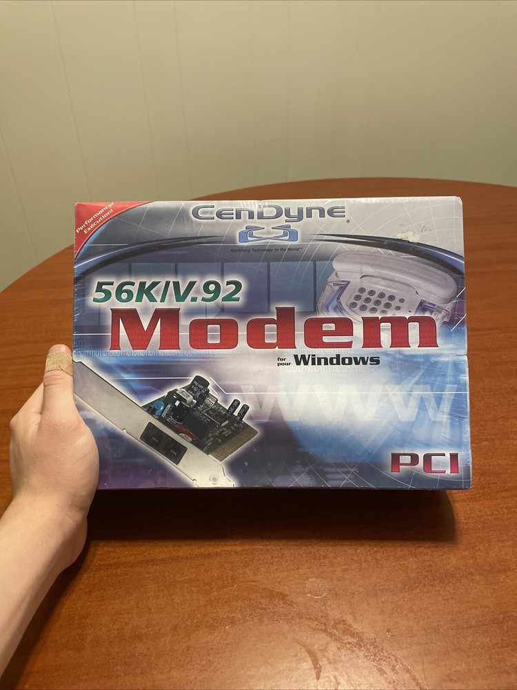Modem 56K/V.92 CenDyne Unopened Box SEALED
