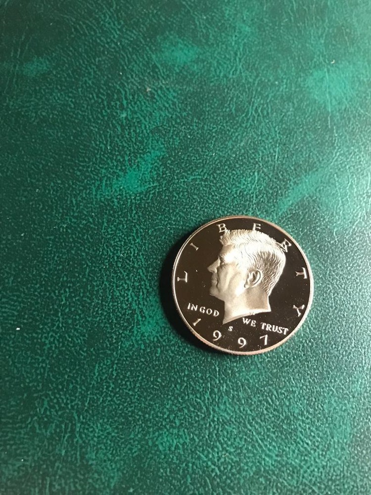 1997 S PROOF KENNEDY HALF DOLLAR L@@K