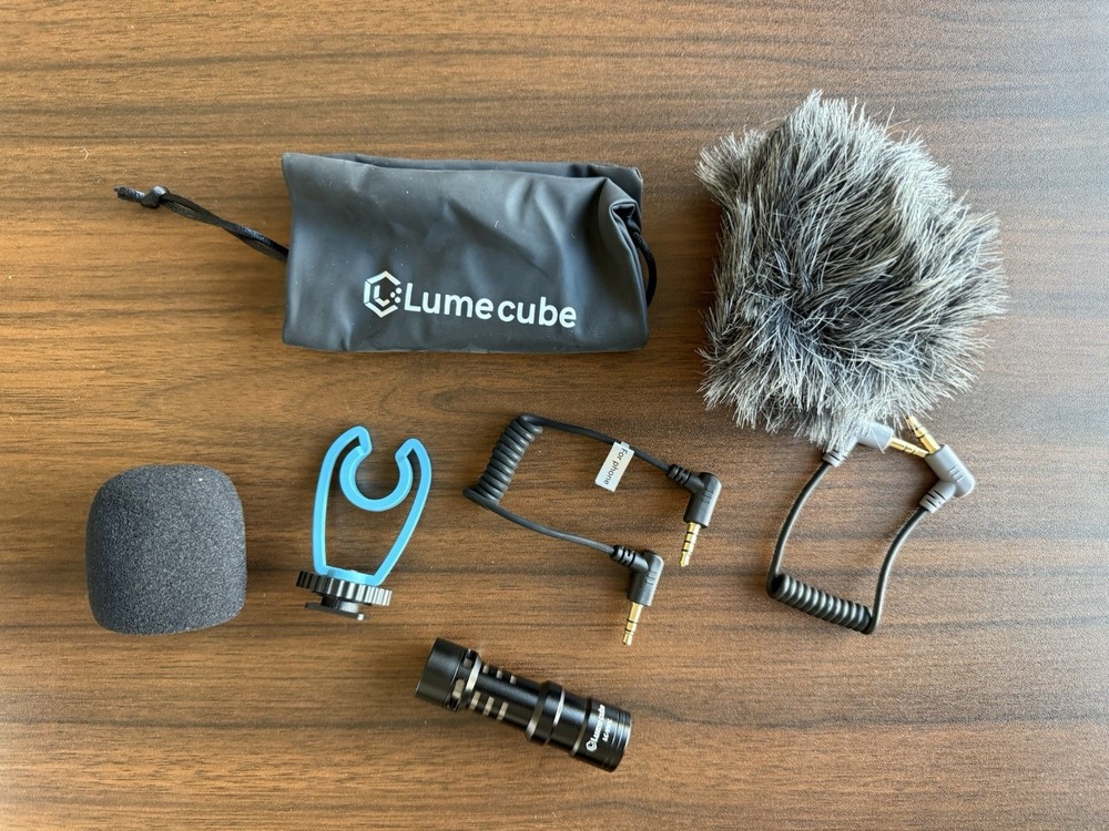 Lume Cube Video Microphone On-Camera Mic Kit With Accessories