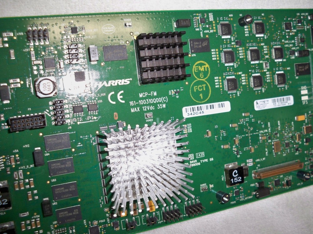 Harris Broadcast Imagine Communications MCP-FM Audio Processing Module