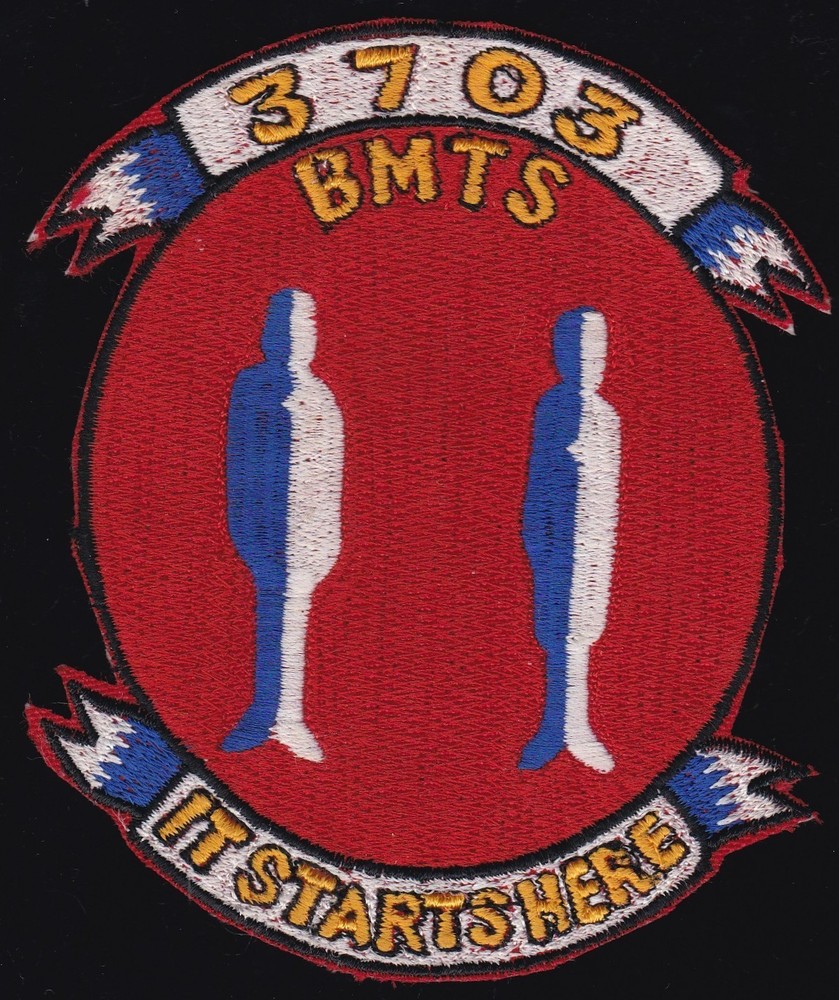 USAF 3703rd Basic Military Training Squadron BMTS Patch N-1