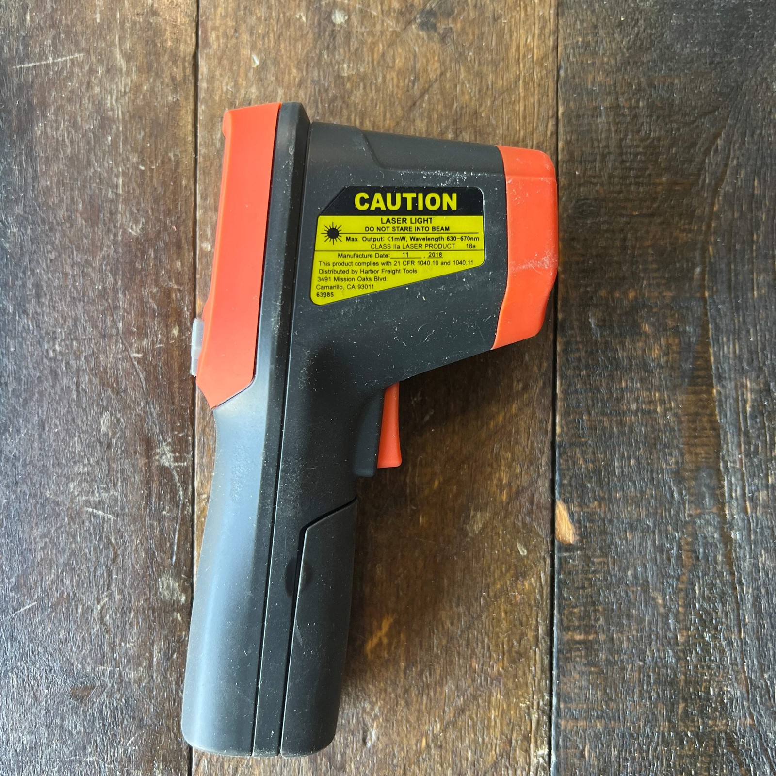 AMES INSTRUMENTS 12:1 Infrared Laser Thermometer Tool, Used