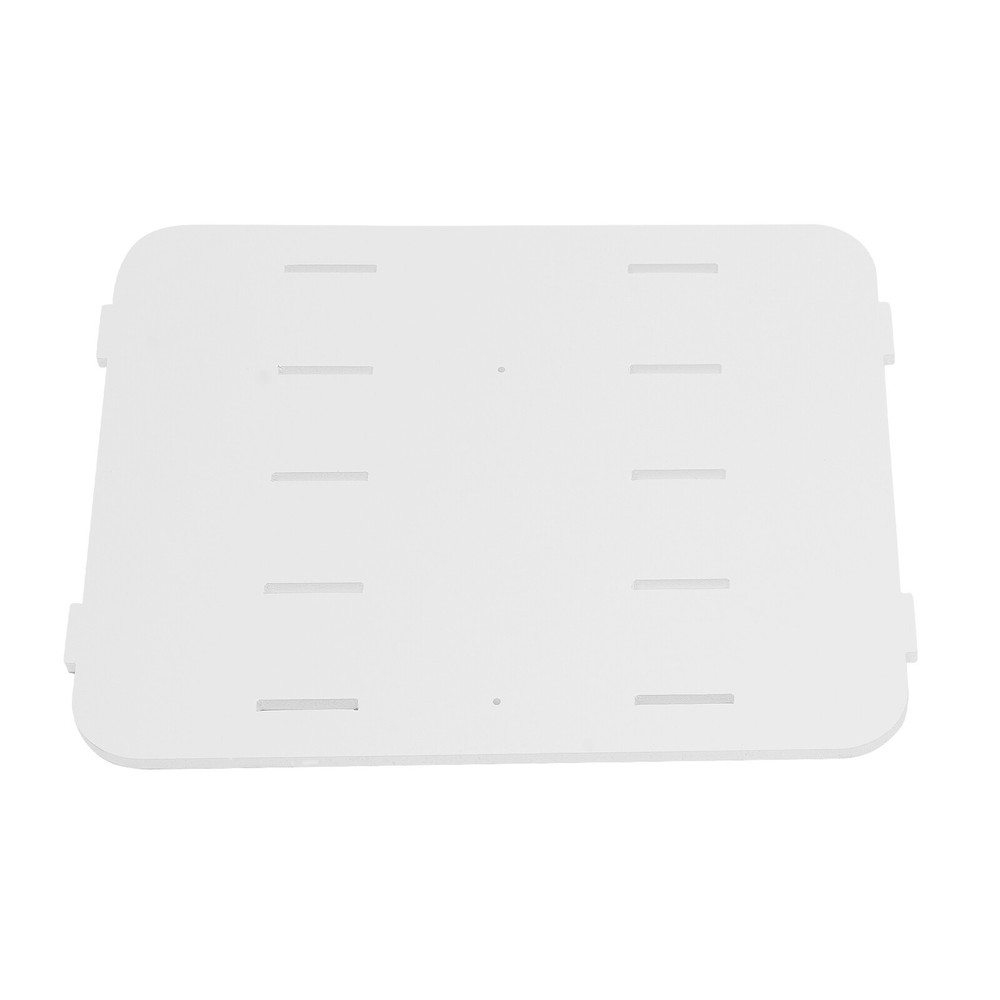 White Desktop Organizer Desktop File Holder File Organizer Modern Rectangular