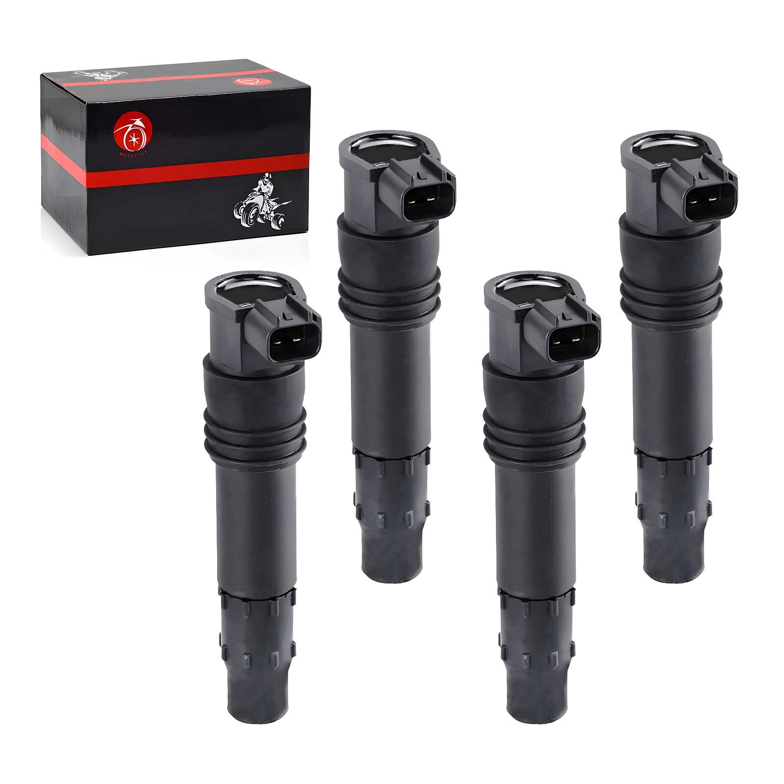 4x Ignition Coils For Suzuki GSX-R600 GSX-R750 GSX-R1000 GSX650F GSX1300BK AN650
