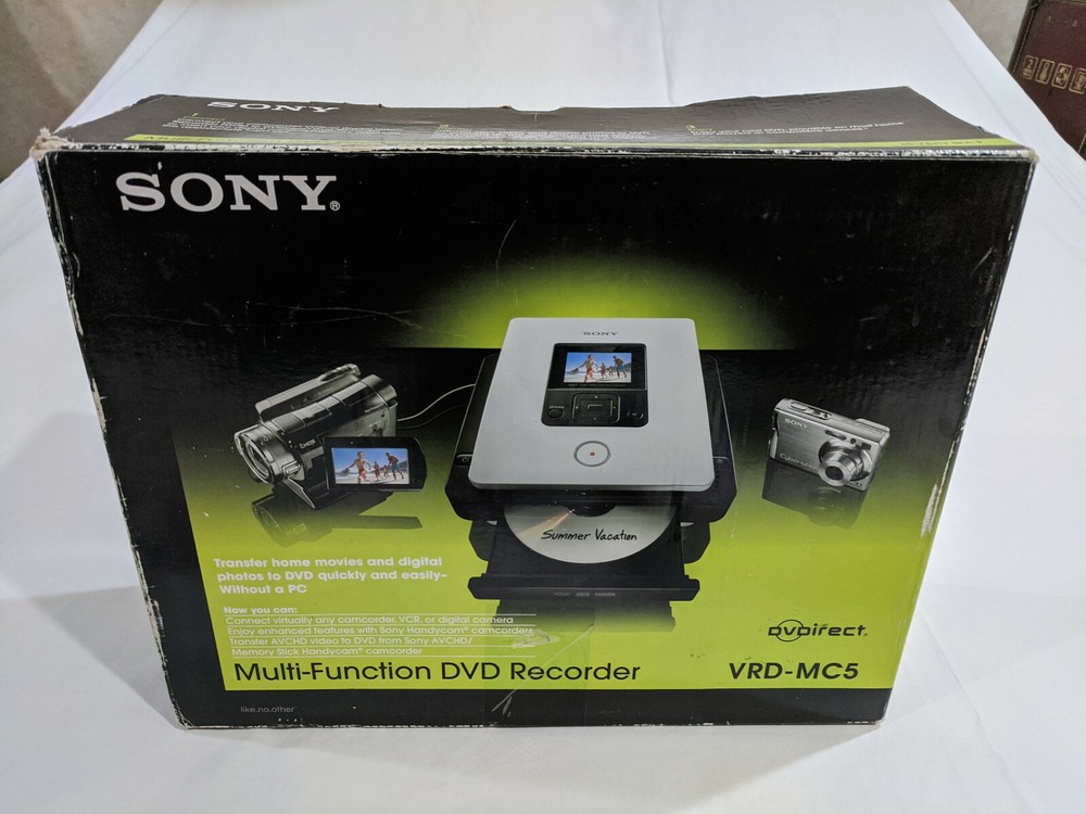 Sony Multi-Function DVD Recorder ~ VRD-MC5
