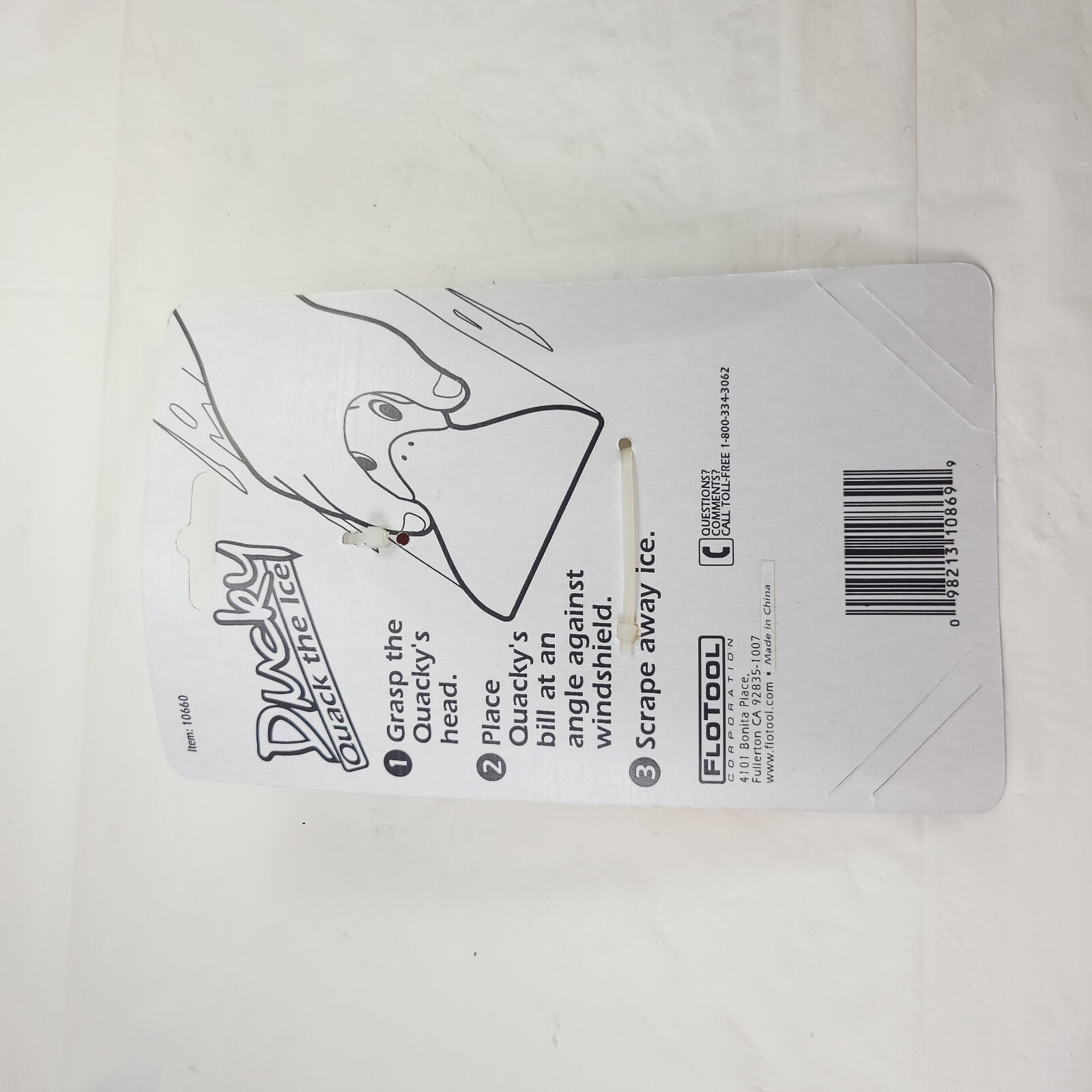 Ducky Quack The Ice FloTool Vintage Ice Scraper