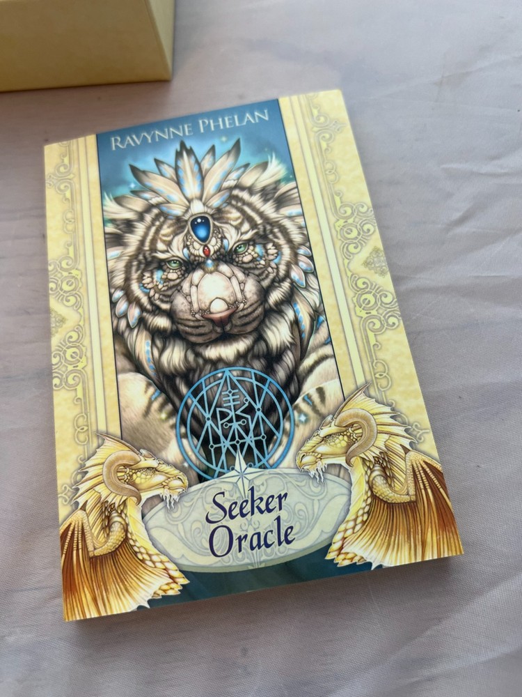 Seeker Oracle Cards by Ravynne Phelan 55 Card Deck & Guidebook EUC