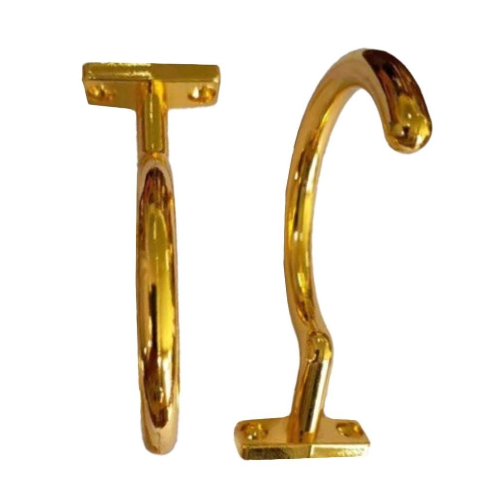 2PCS Rust Resistant Iron Hooks for Billiard Table with Screws for Triangle Rack