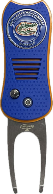 NCAA Florida Gators Golf Switchblade Divot Tool with Double-Sided Ball Marker