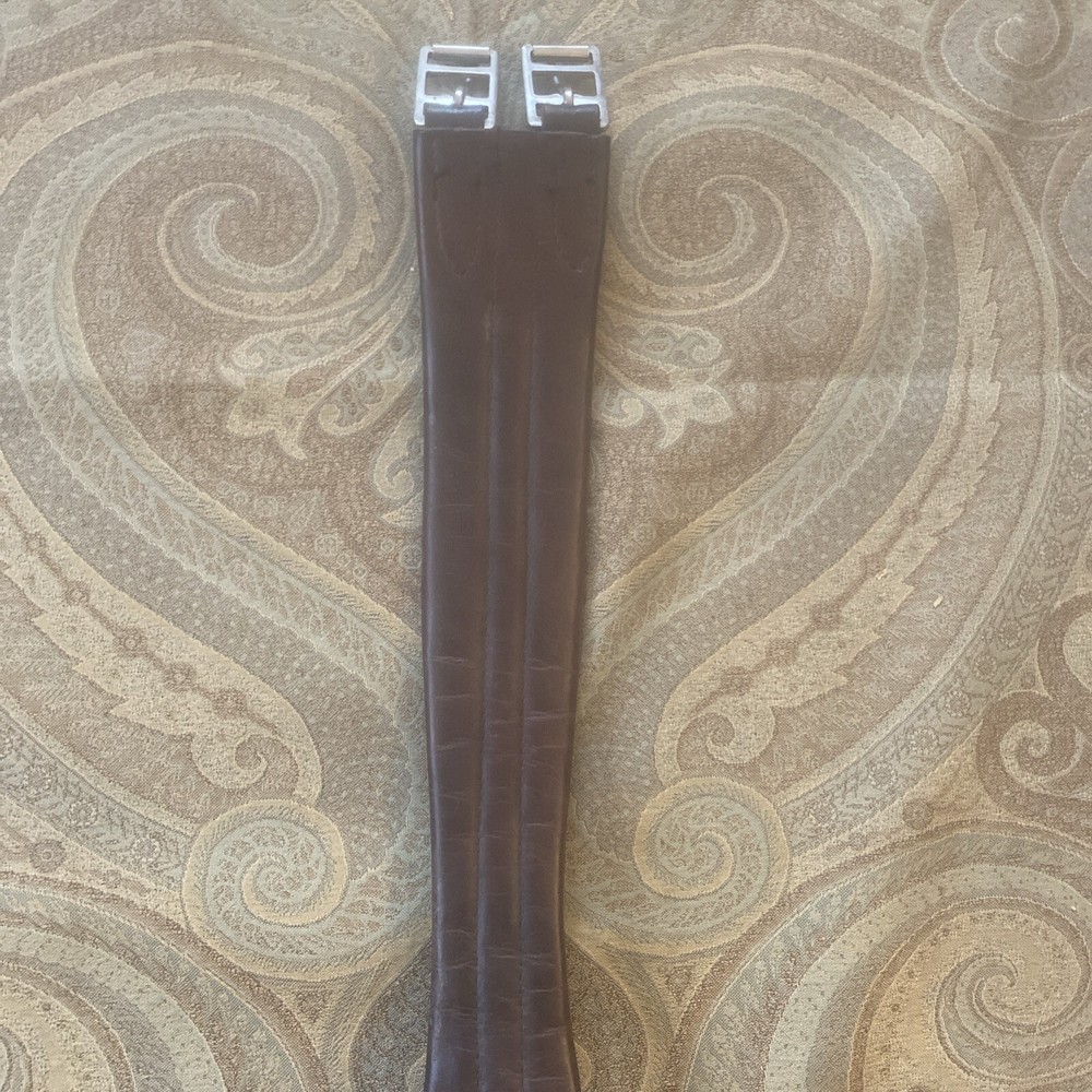 Chafeless Leather Girth Brown 44”