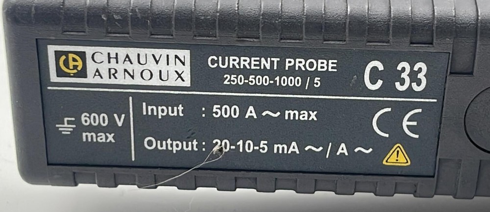 CHAUVIN ARNOUX C33 Clamp Current Transformer