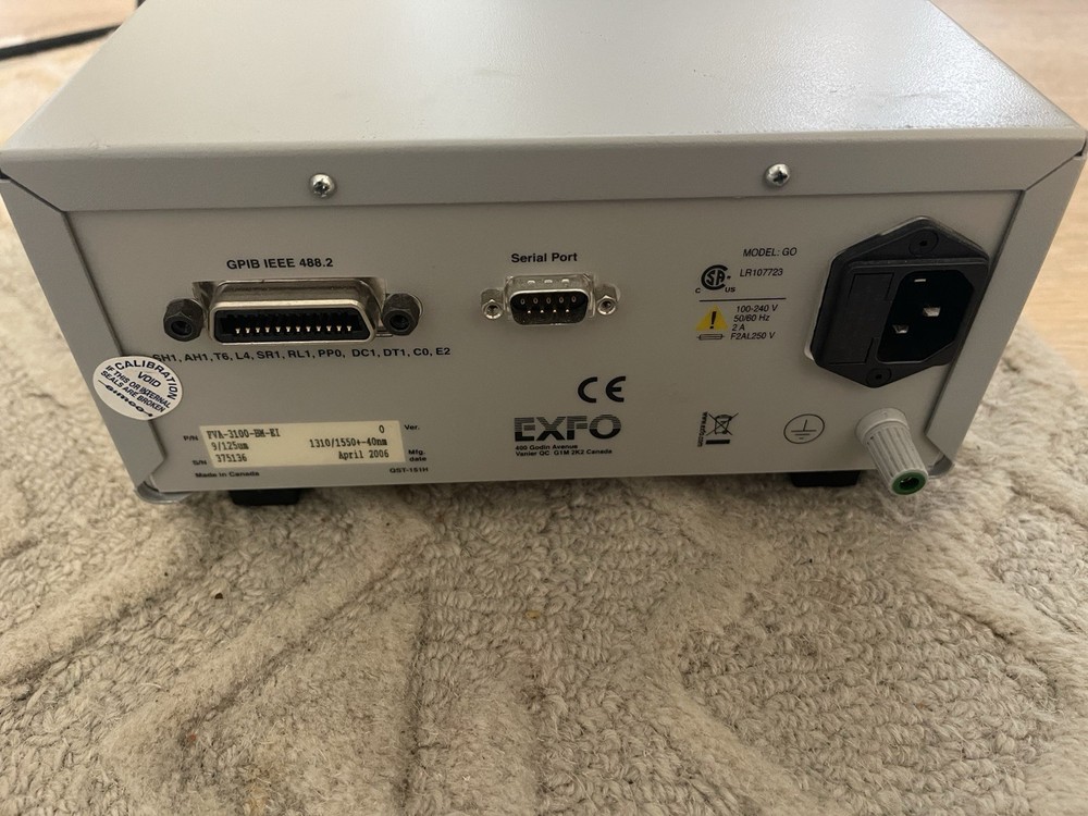 EXFO FVA-3100 Variable Optical Attenuator (OSNR Level)