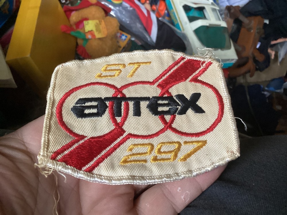 VINTAGE ST ATTEX  297 patch rare!