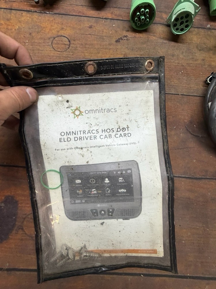 Omnitracs IVG ELD Fleet Tracking Device + Cable Harness Untested