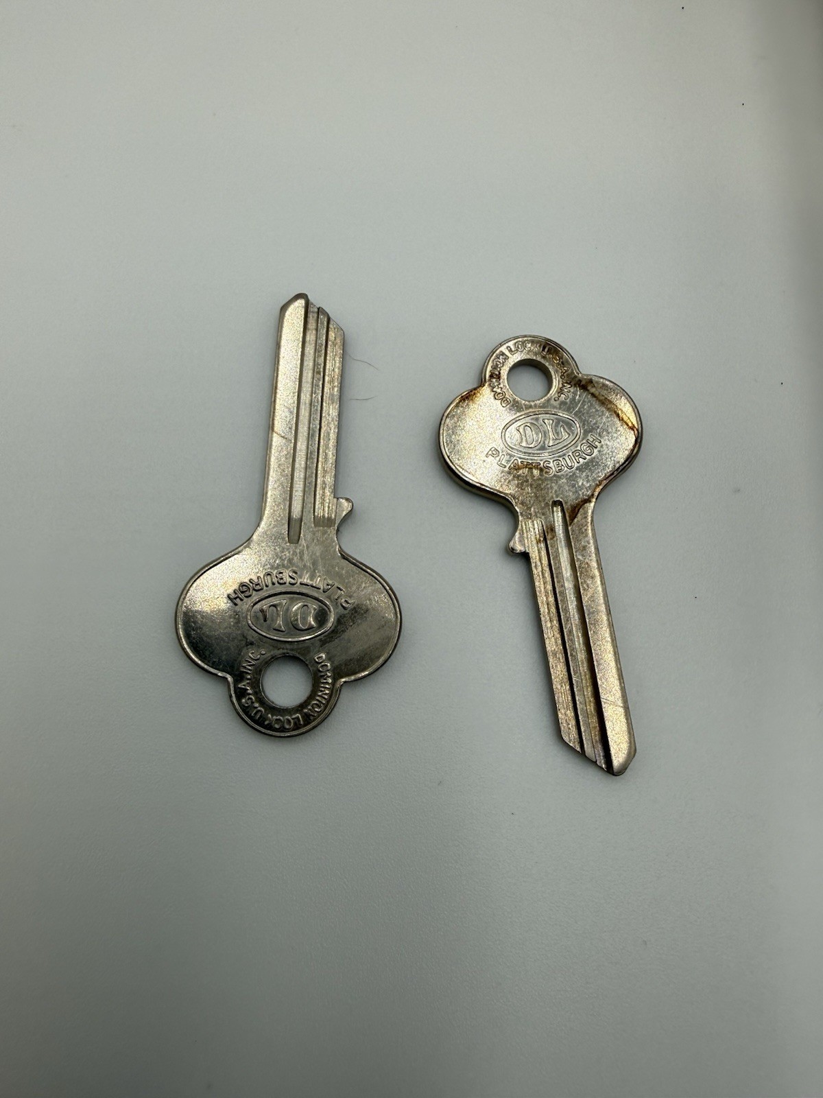 Vintage Lot of 62 ILCO And DL Uncut Key Blanks HR1 Made In Usa