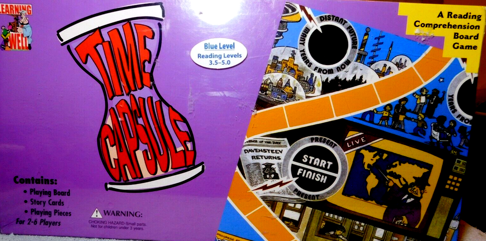 LRN~Game~Learning Well Educational Board Game Time Capsule Reading Comprehension