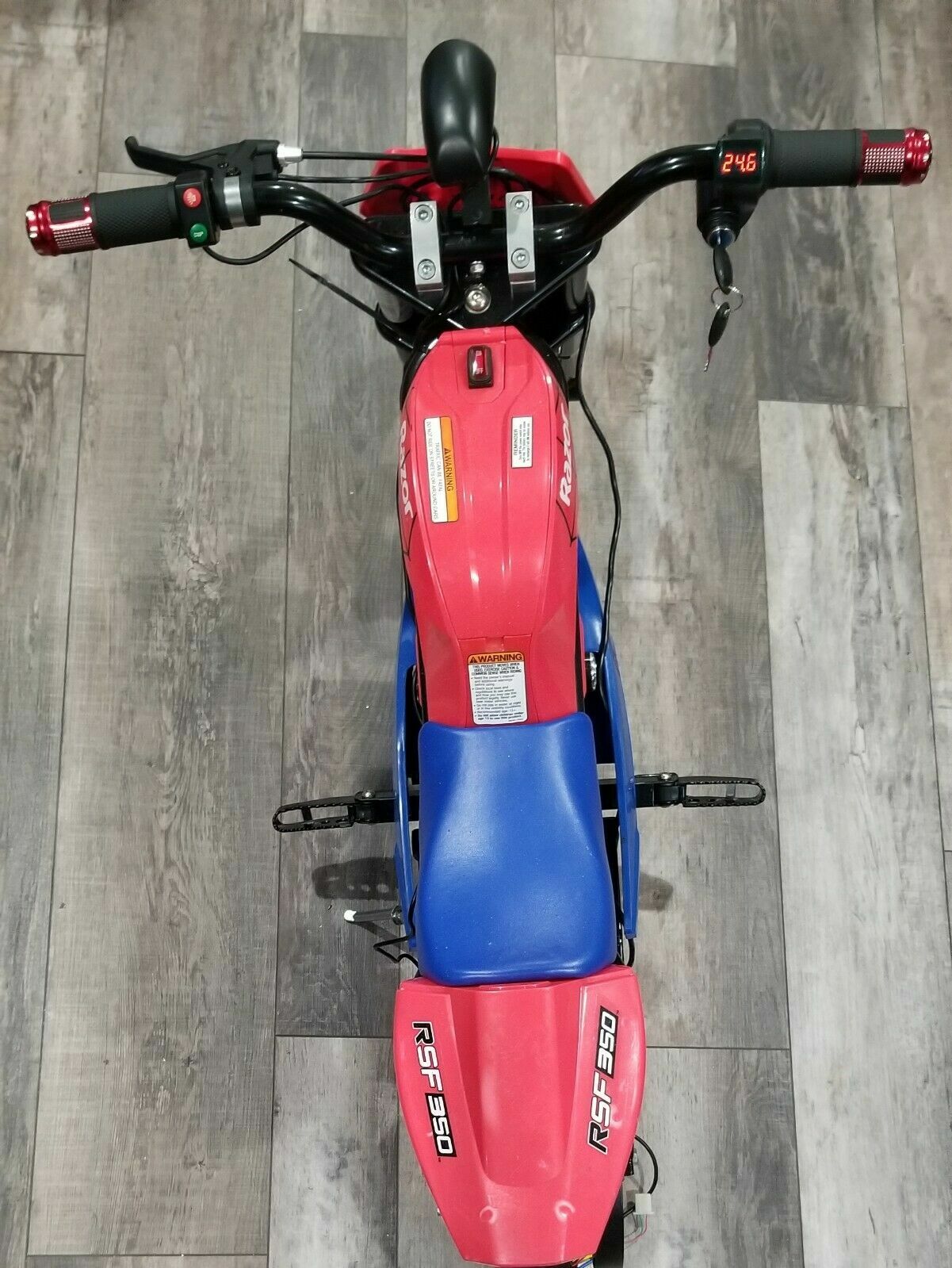 Razor DQ E200 E300 Mx 350 400 mx500 mx650- LED Headlight/Horn ad on schwinn