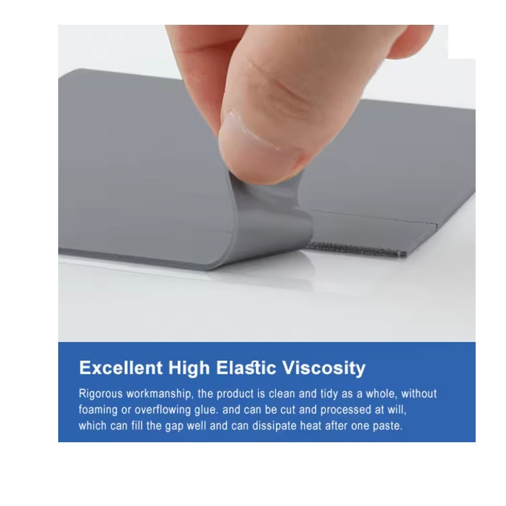 Electronic Components GPU CPU Thermal Conductive Silicone Heat Dissipation Pad