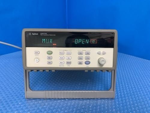 Agilent HP 34970A Data Acquisition Switch Unit Passes Self Test