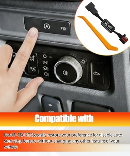 Auto Idle Stop Start Eliminator Disable Compatible with Ford F150 2025 Disable