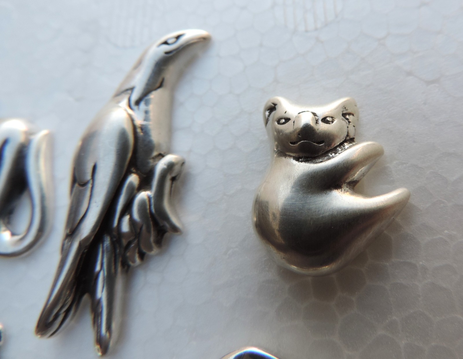 Ilaria Logi 'Southern Cross' Australia Sterling Silver 925 Map Puzzle w Box Rare