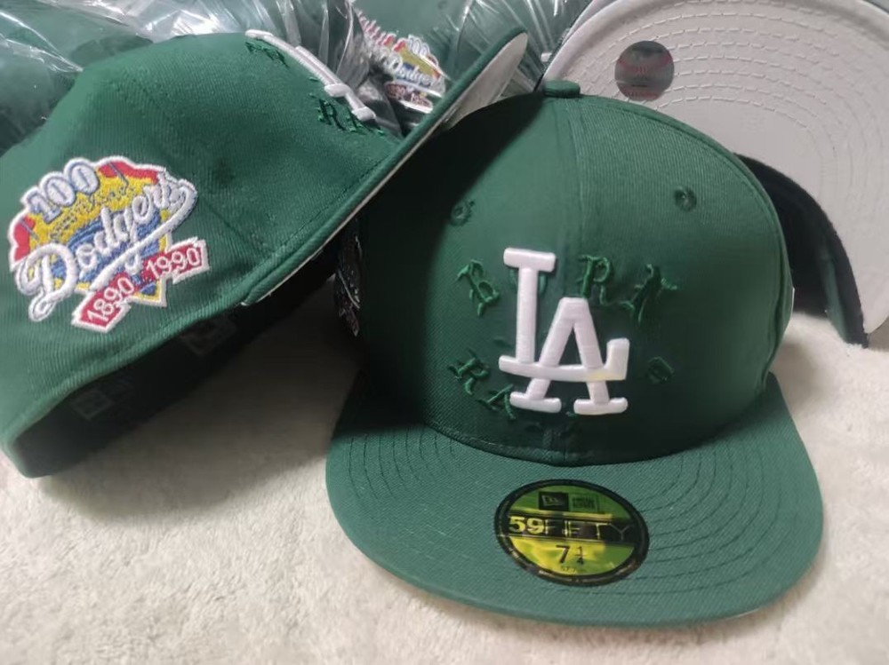 New MLB Los Angeles Dodgers Authentic Era Basic 59FIFTY Fitted Hat-NWT