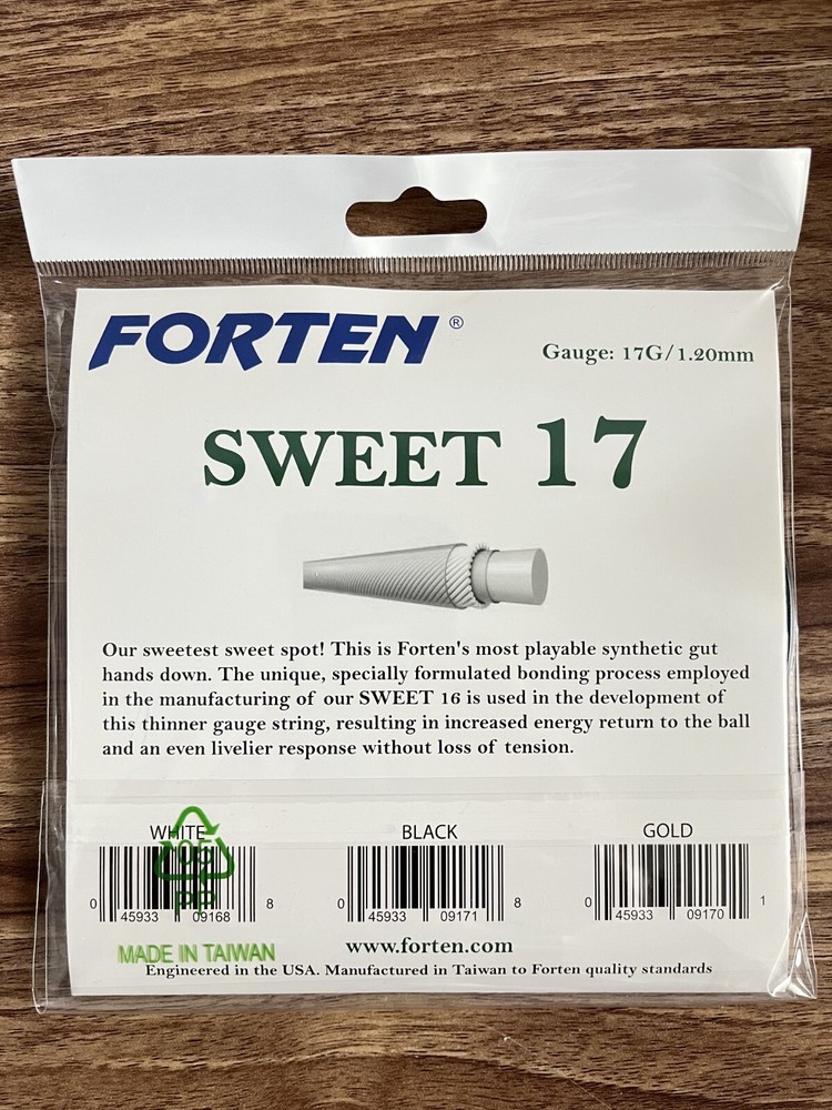 Forten Sweet 17G String Set (5 Pack)- Black