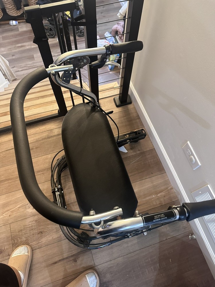 In Step Mobility Walker and Sit Down Chair