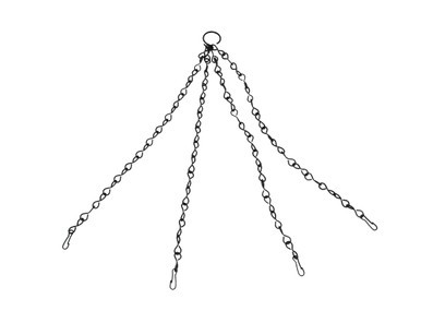 Hanging Basket Replacement Chain 4 Strand 21" Long