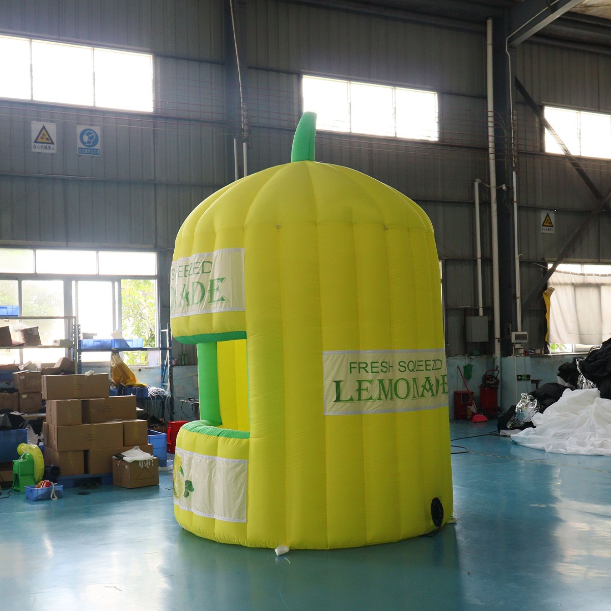 Inflatable Lemonade Concession Stand Booth for Outdoor Event Party Decoration