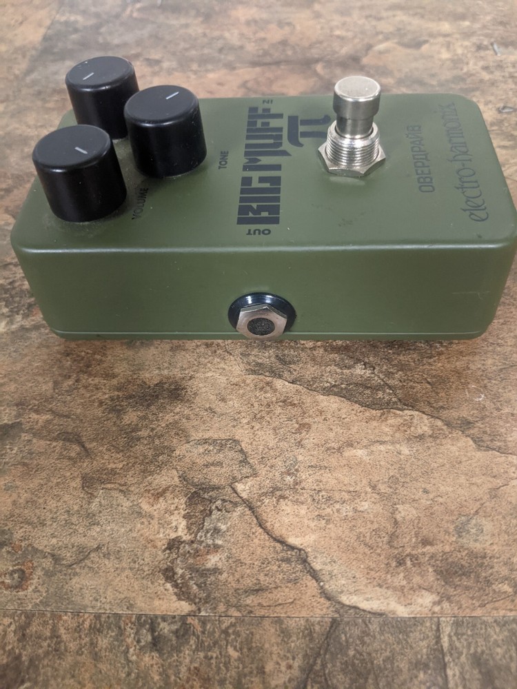electro harmonix green russian big muff Pi