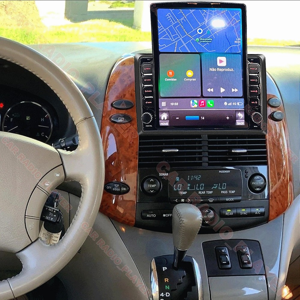 2+32G For 2004-2010 Toyota Sienna 9.7" Android 15 Carplay Car Stereo Radio GPS