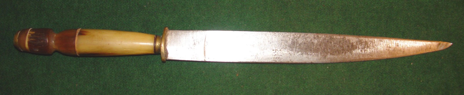 Vintage Brazilian Goucho Fighting Knife "Faca De Ponta"   13" Dagger