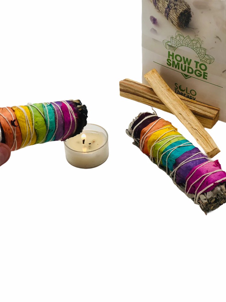 7 Chakra Sage Smudge Kit