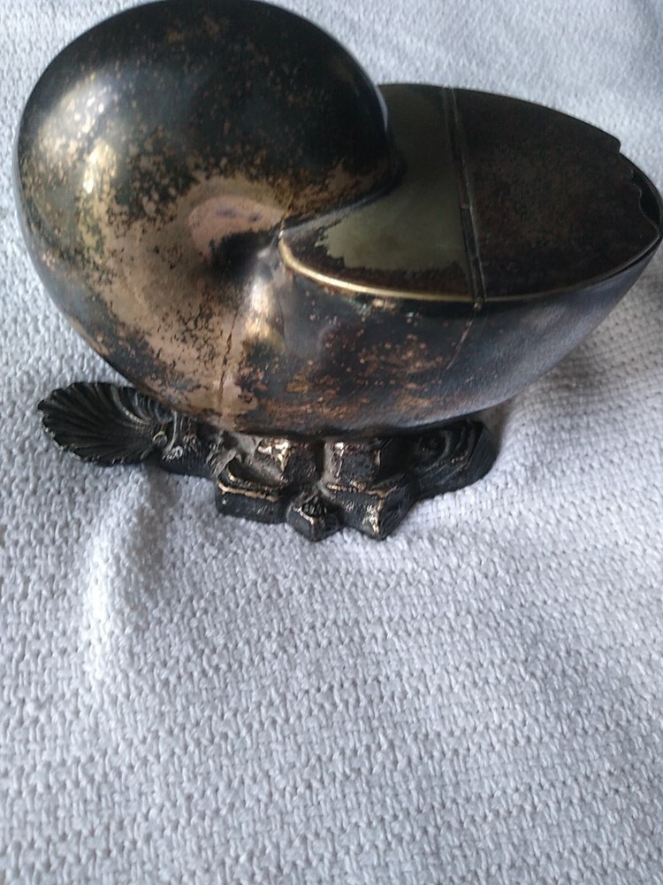 Antique Silver Spoon Warmer Shell