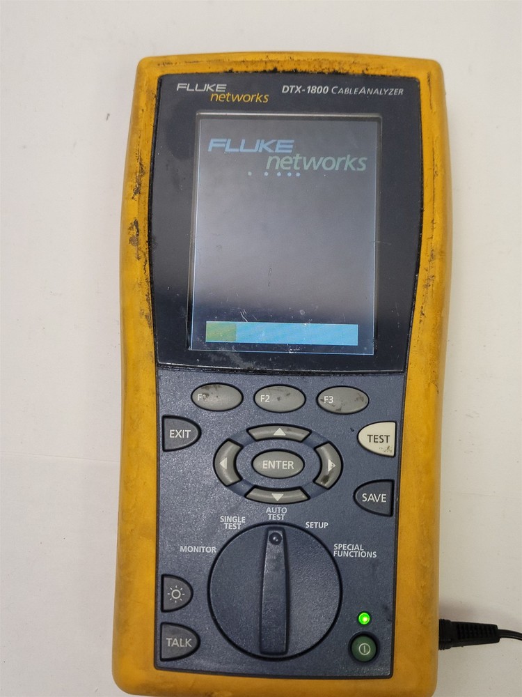Fluke Networks DTX-1800 Cable Analyzer Mainframe - For Parts