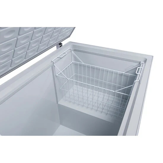 59" Solid White Commercial Chest Freezer