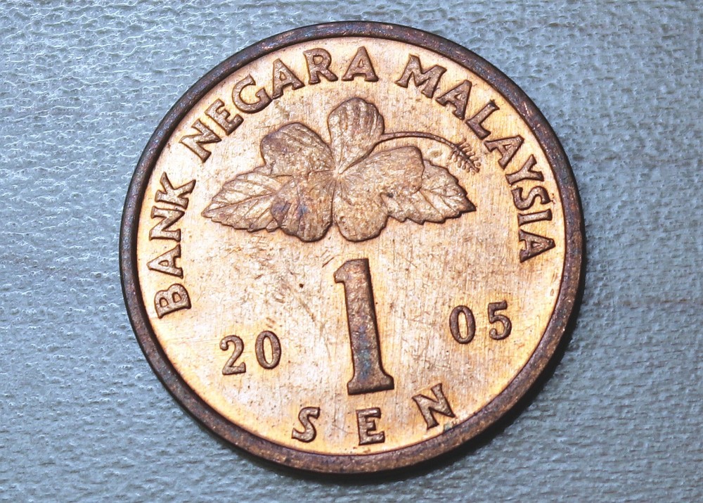 2005 Malaysia 1 Sen