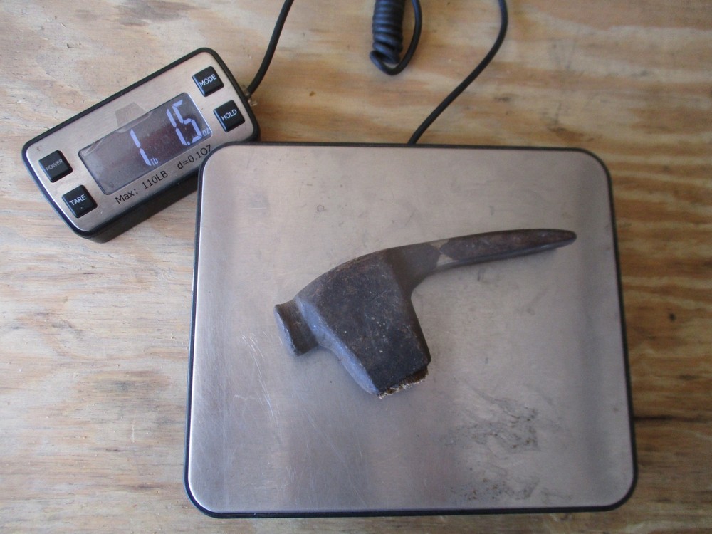 Used Small 5" Hammer/Pickaxe Head