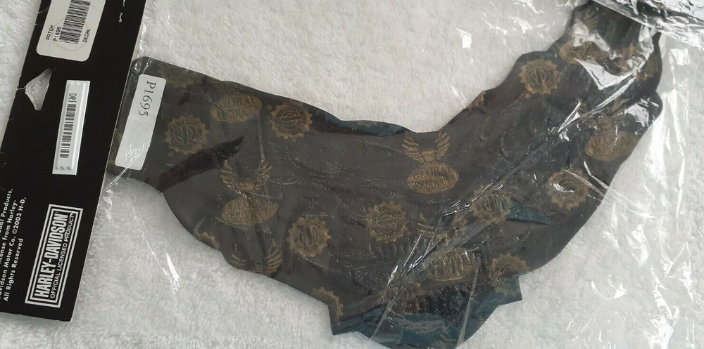 Harley Davidson Eagle Wings Bar & Shield With Flames Patch XL