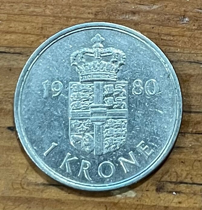 1980 B Denmark 1 Krone