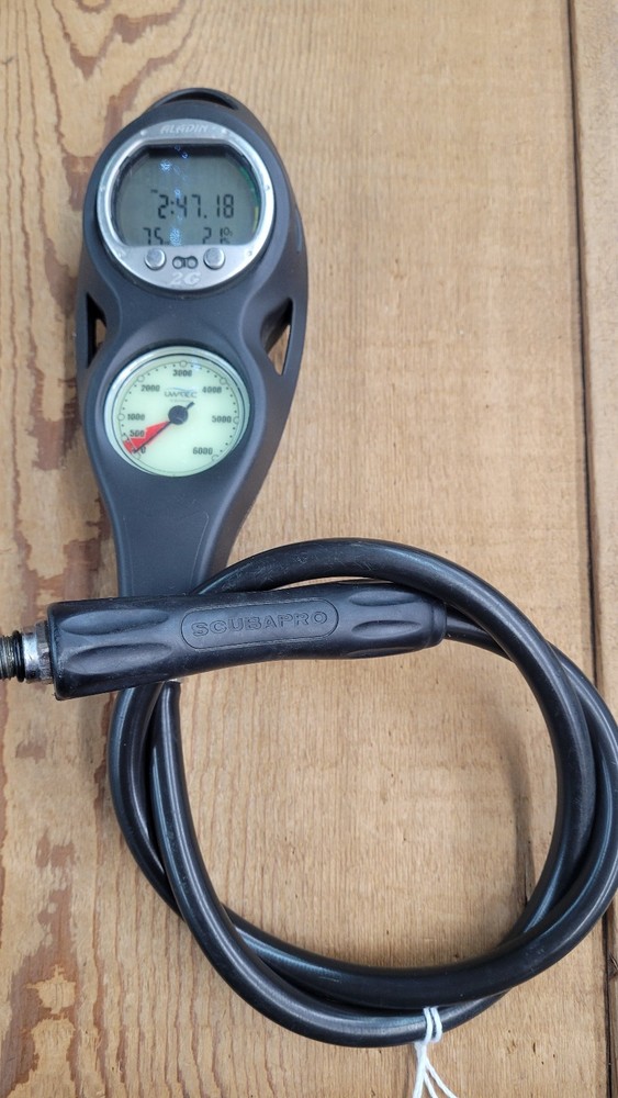 Scubapro Aladin 2G Dive Computer 2-gauge Console